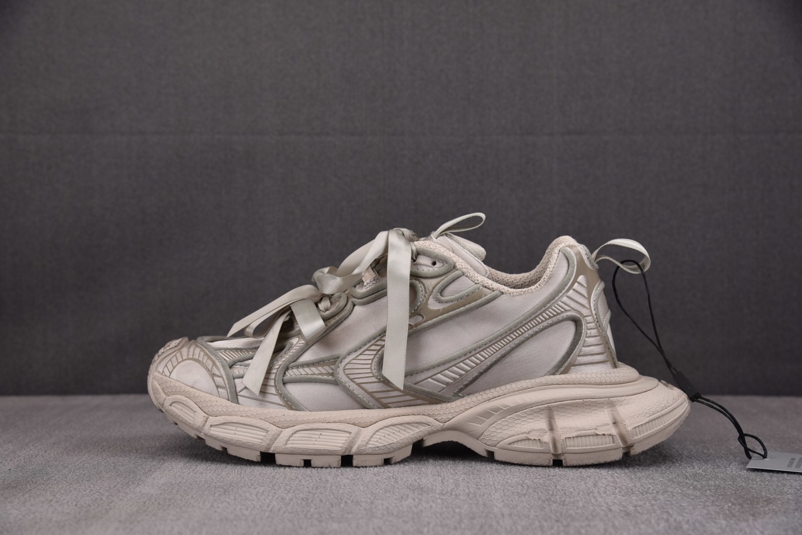 巴黎 EUR:35-46 偏大一码纯原-Balenciaga 3XL SATIN BOWS 米色 YZ0