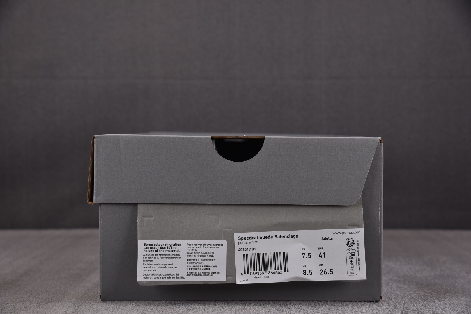 Puma EUR:35-47纯原-Puma x Balenciaga Speedcat 白色 -01 Y