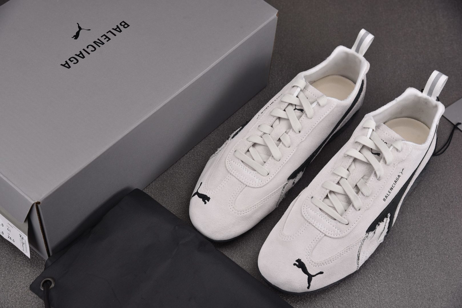 Puma EUR:35-47纯原-Puma x Balenciaga Speedcat 白色 -01 Y