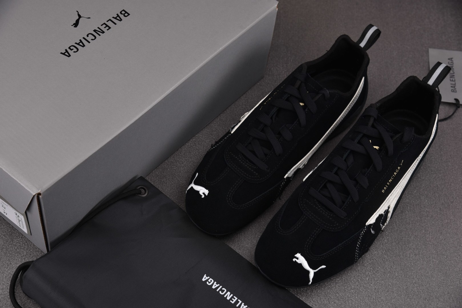 Puma EUR:35-47纯原-Puma x Balenciaga Speedcat 黑色 -02 Y