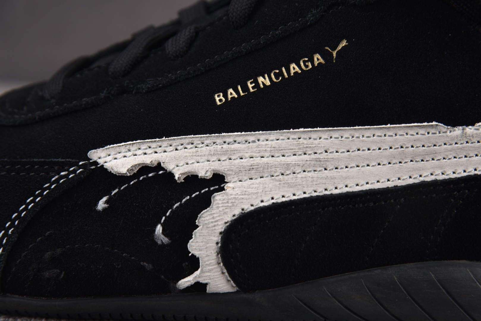 Puma EUR:35-47纯原-Puma x Balenciaga Speedcat 黑色 -02 Y