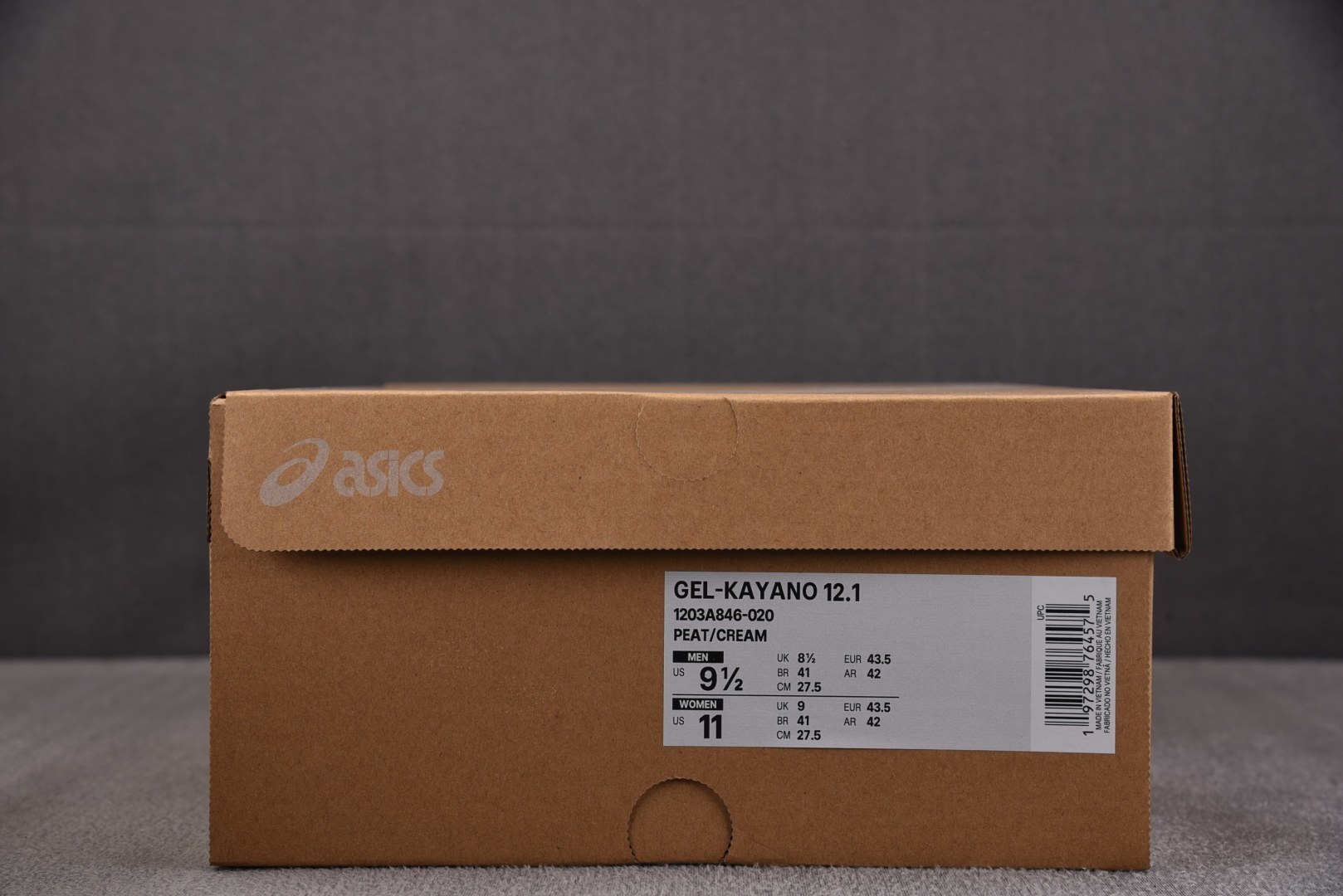 ASICS 尺码:36-47纯原版出品-ASICS Gel-Kayano 12.1 Kith Peat 