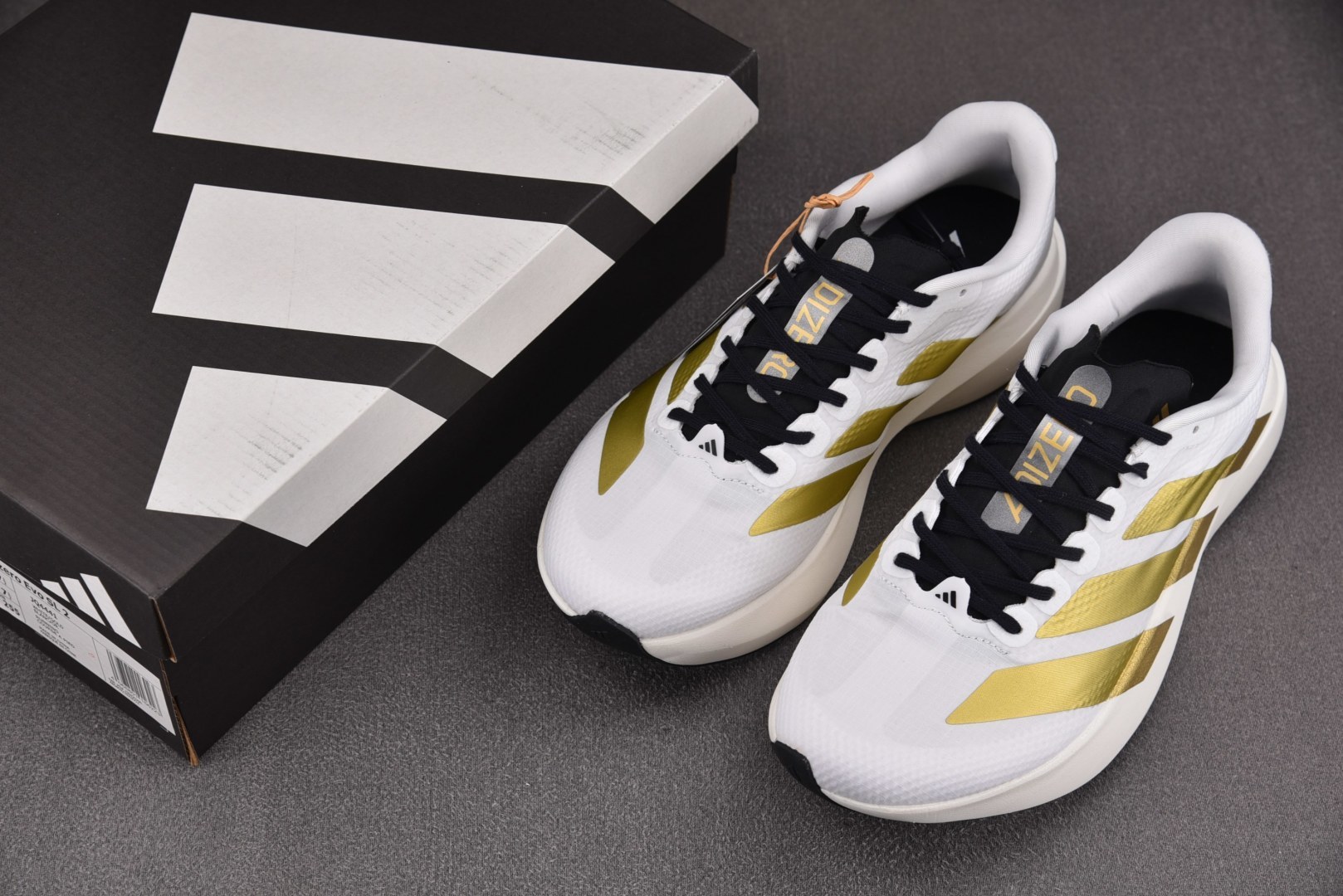 Adizero跑鞋 尺码:36-45纯原版出品-AD Adizero Evo SL 2 白金 JQ444
