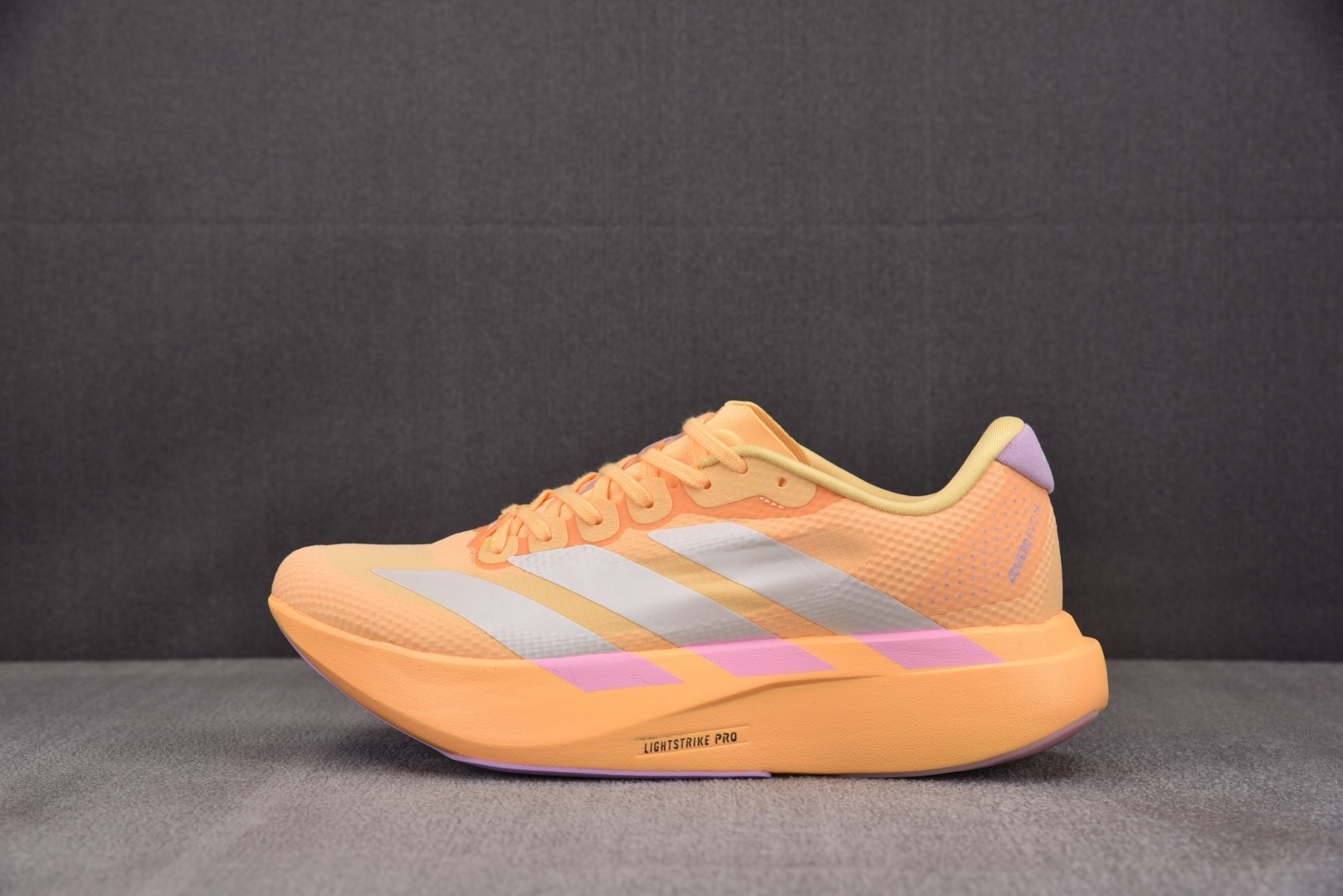 Adizero跑鞋 尺码:36-45纯原版出品-AD Adizero Evo SL 2 粉橙 KJ359