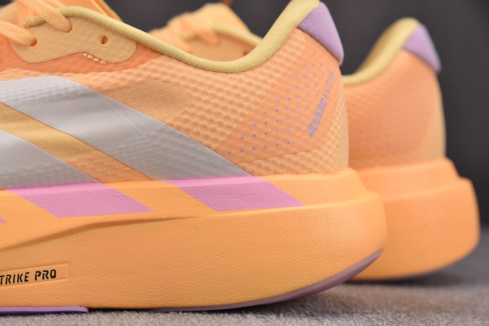 Adizero跑鞋 尺码:36-45纯原版出品-AD Adizero Evo SL 2 粉橙 KJ359