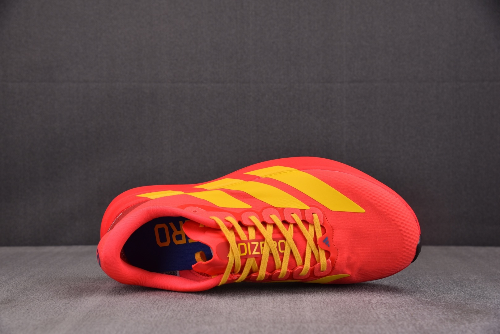 Adizero跑鞋 尺码:36-45纯原版出品-AD Adizero Evo SL 2 红黄 JQ444
