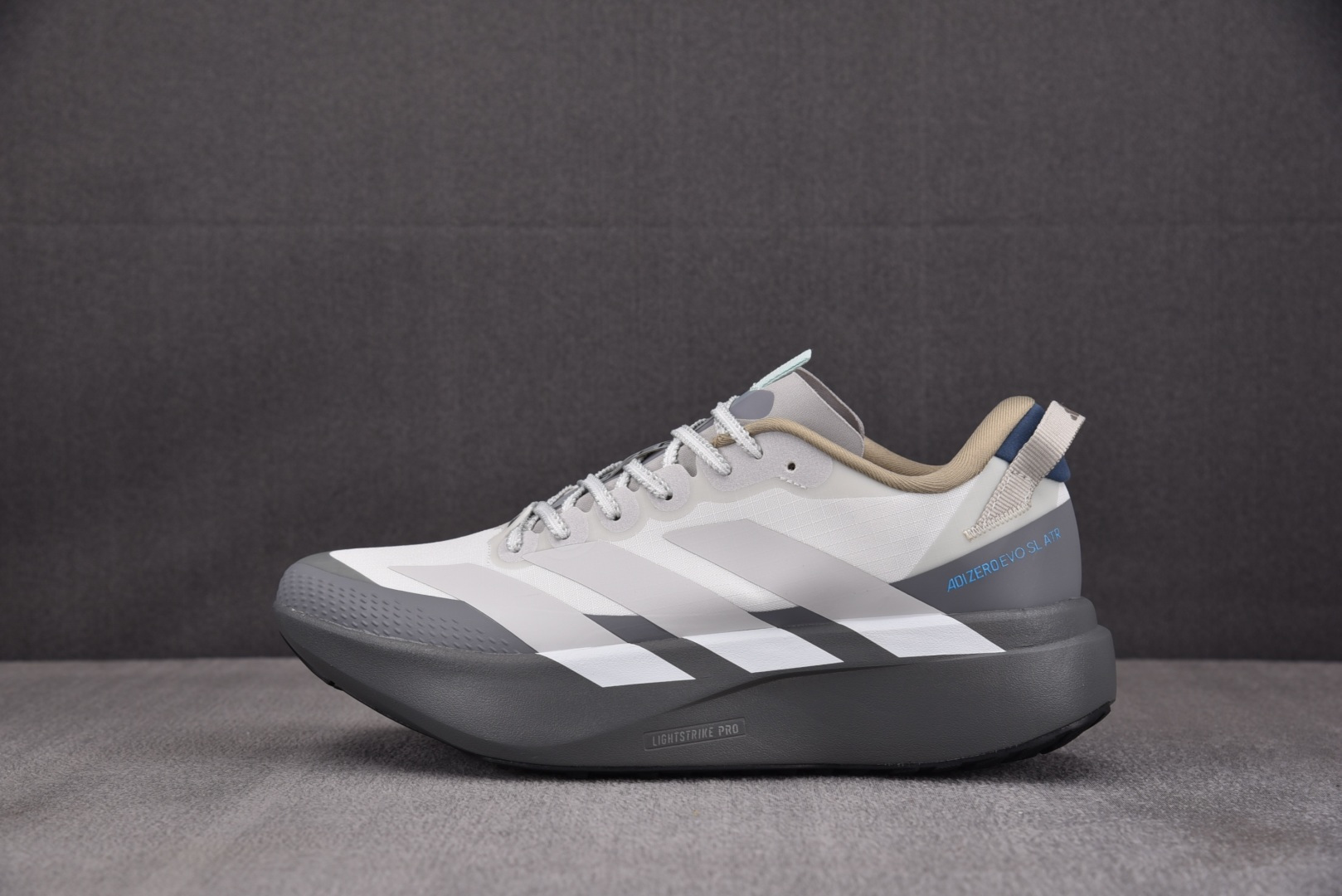 Adizero跑鞋 尺码:36-45纯原版出品-AD Adizero Evo SL ATR 白灰 KK2