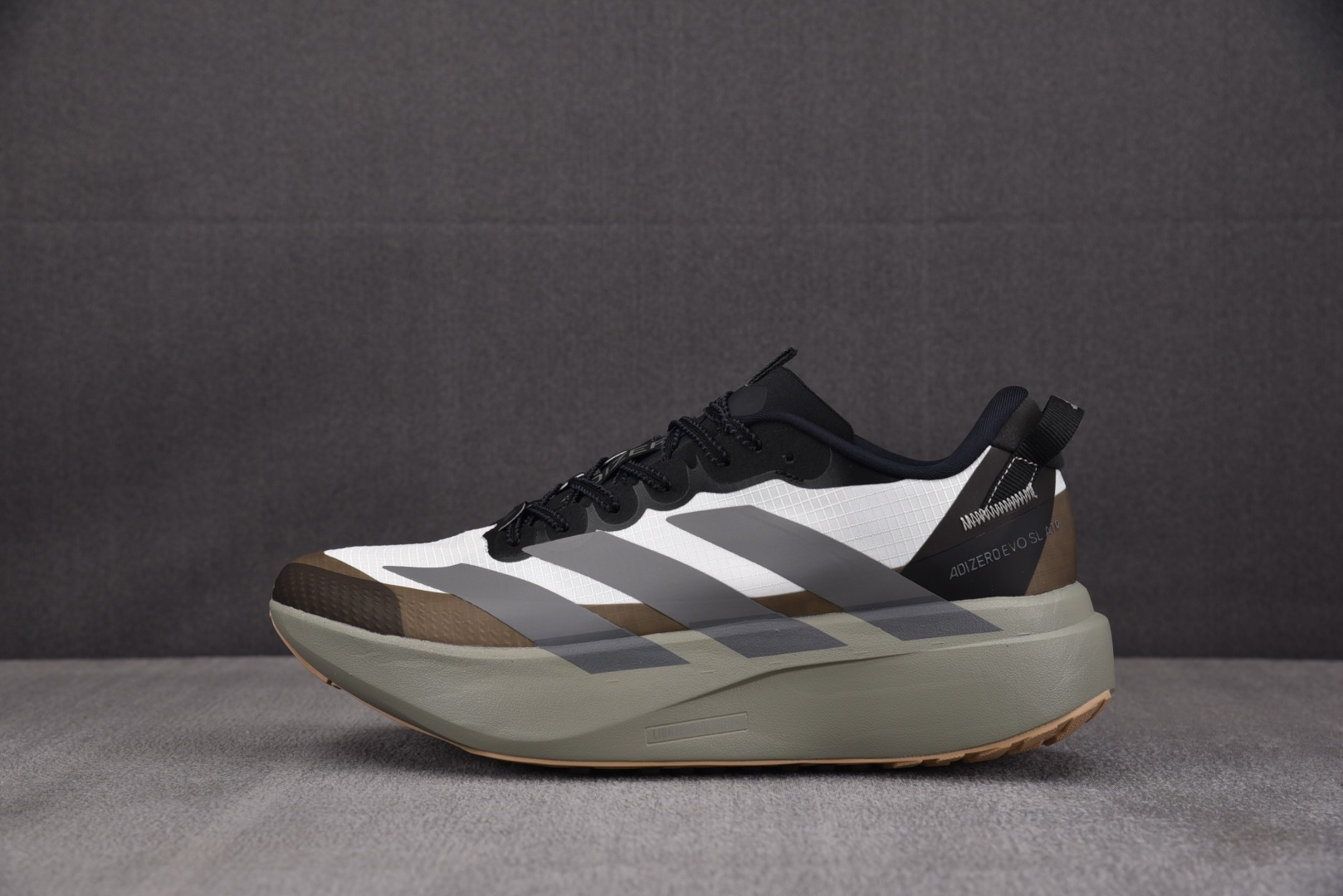 Adizero跑鞋 尺码:36-45纯原版出品-AD Adizero Evo SL ATR 白灰 褐色 