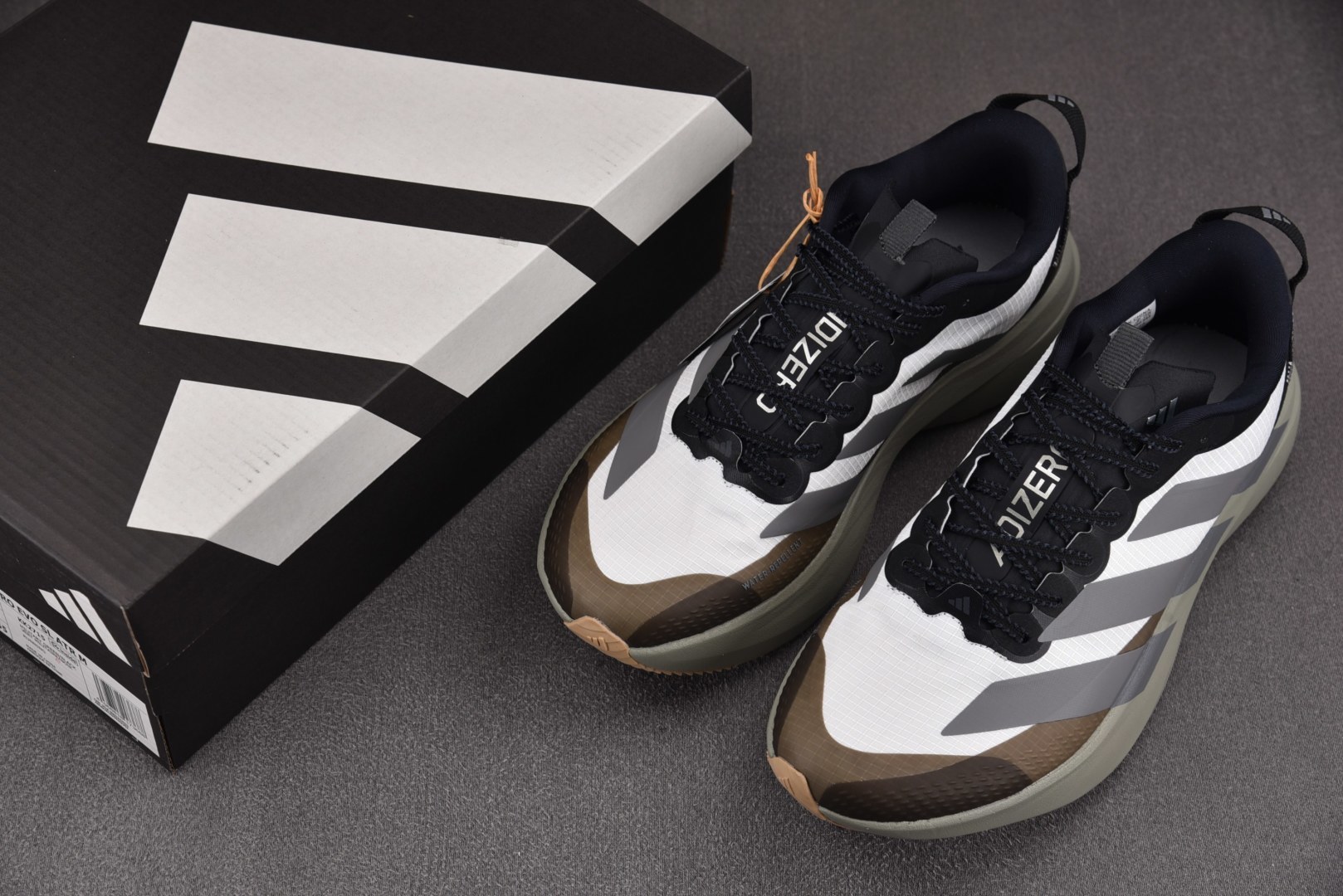 Adizero跑鞋 尺码:36-45纯原版出品-AD Adizero Evo SL ATR 白灰 褐色 