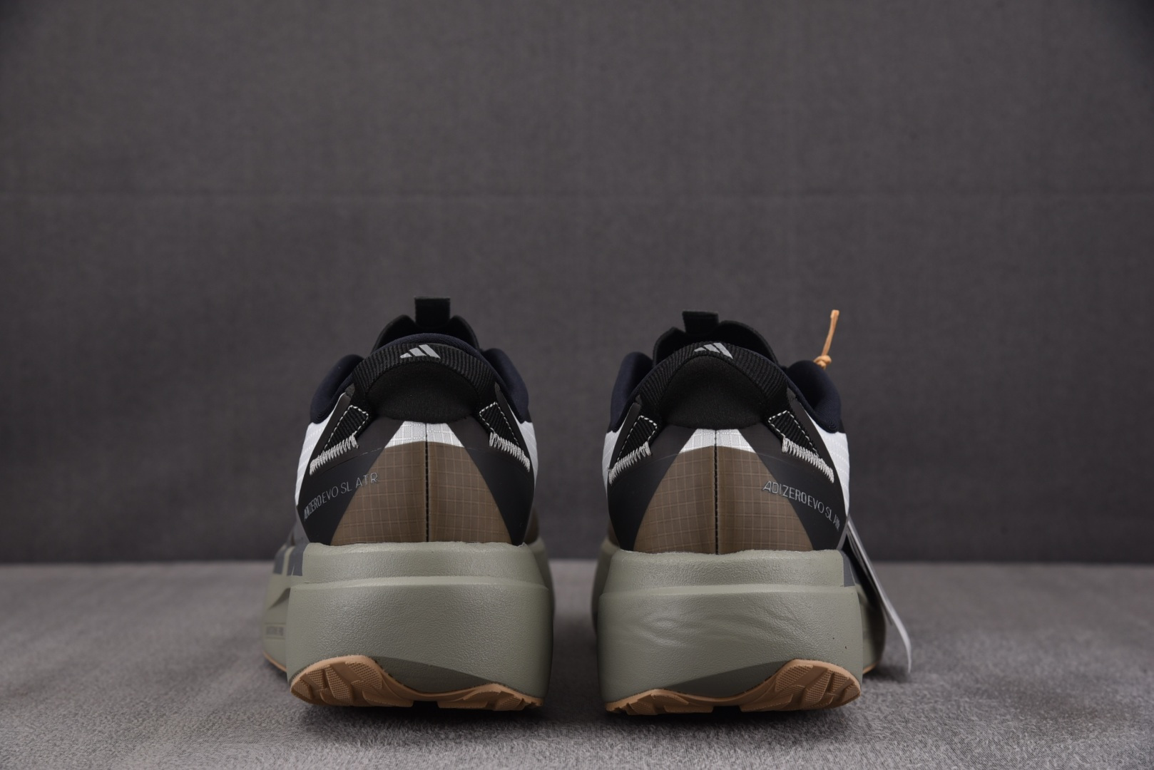 Adizero跑鞋 尺码:36-45纯原版出品-AD Adizero Evo SL ATR 白灰 褐色 