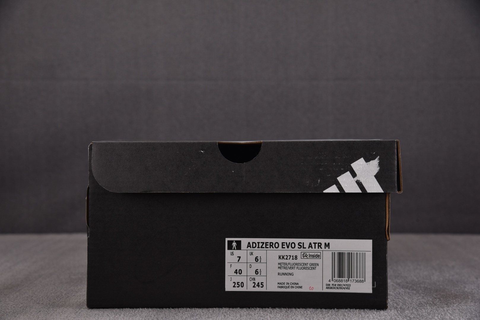 Adizero跑鞋 尺码:36-45纯原版出品-AD Adizero Evo SL ATR 白灰黑 KK