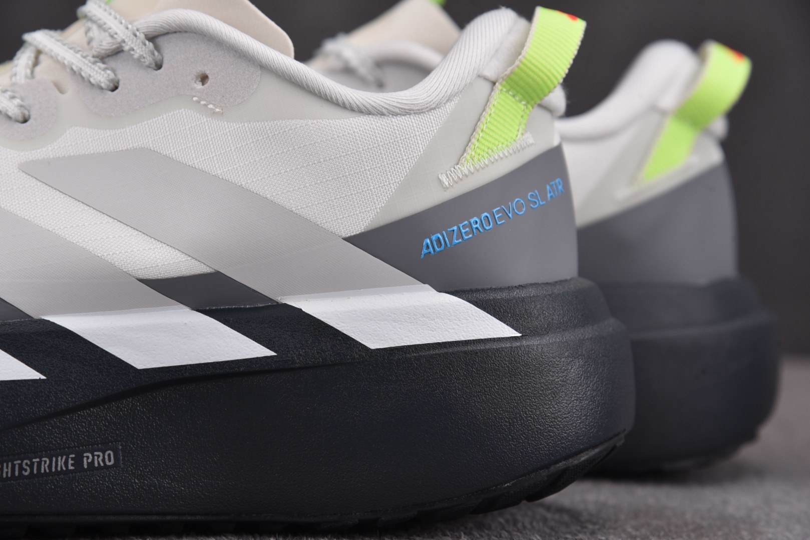Adizero跑鞋 尺码:36-45纯原版出品-AD Adizero Evo SL ATR 白灰黑 KK