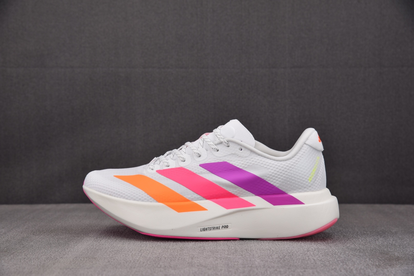 Adizero跑鞋 尺码:36-45纯原版出品-AD Adizero EVO SL 白粉紫 KI4450