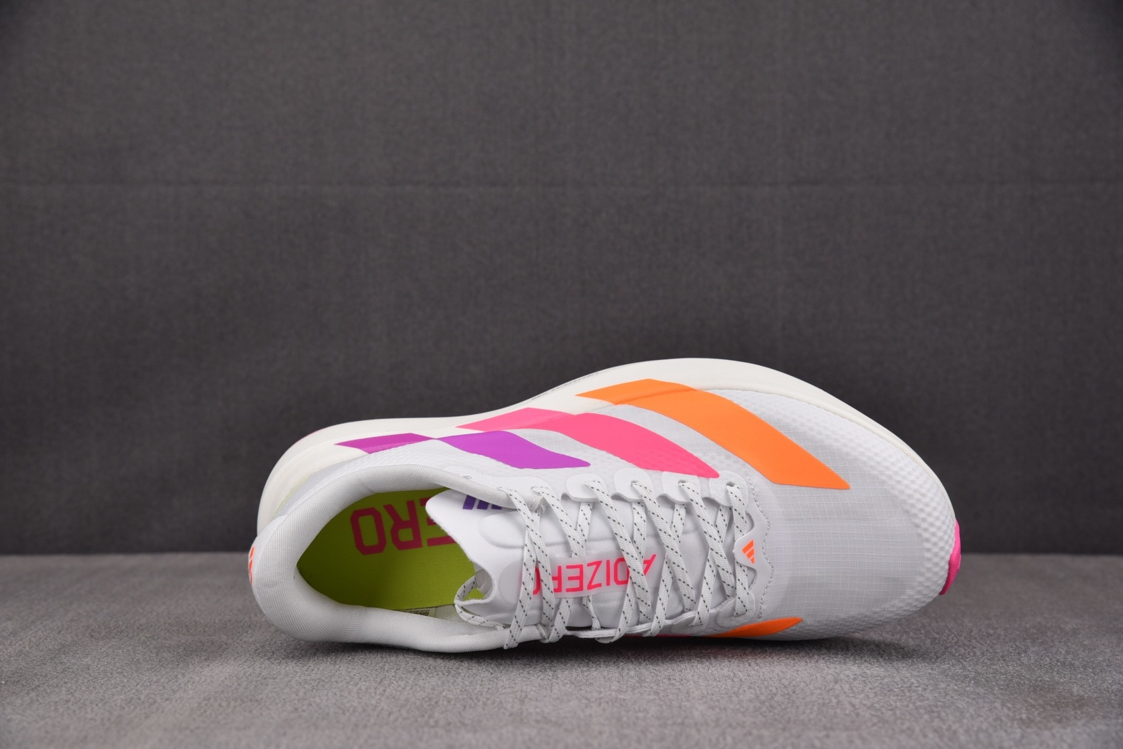 Adizero跑鞋 尺码:36-45纯原版出品-AD Adizero EVO SL 白粉紫 KI4450
