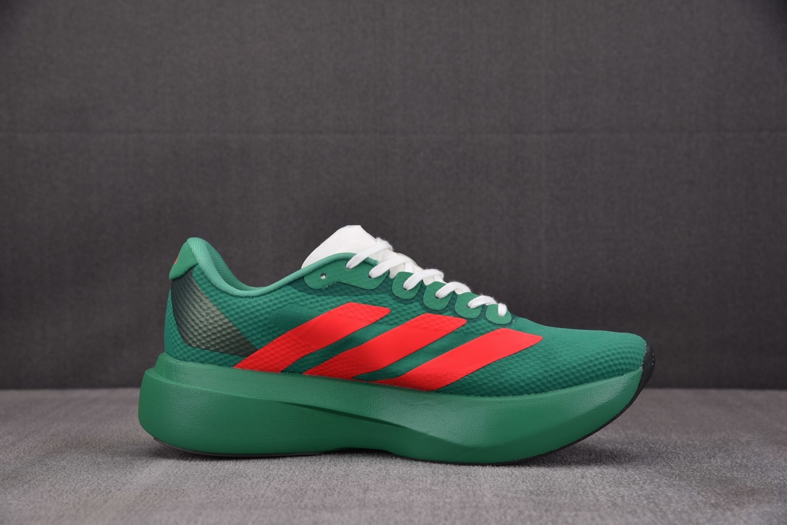 Adizero跑鞋 尺码:36-45纯原版出品-AD Adizero EVO SL 绿红 JQ4440 