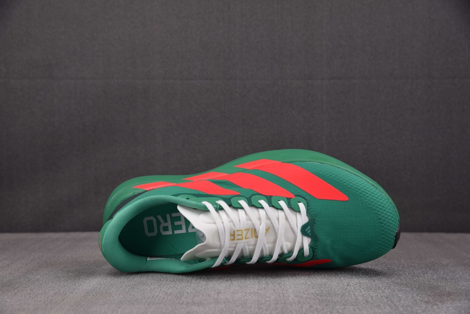 Adizero跑鞋 尺码:36-45纯原版出品-AD Adizero EVO SL 绿红 JQ4440 