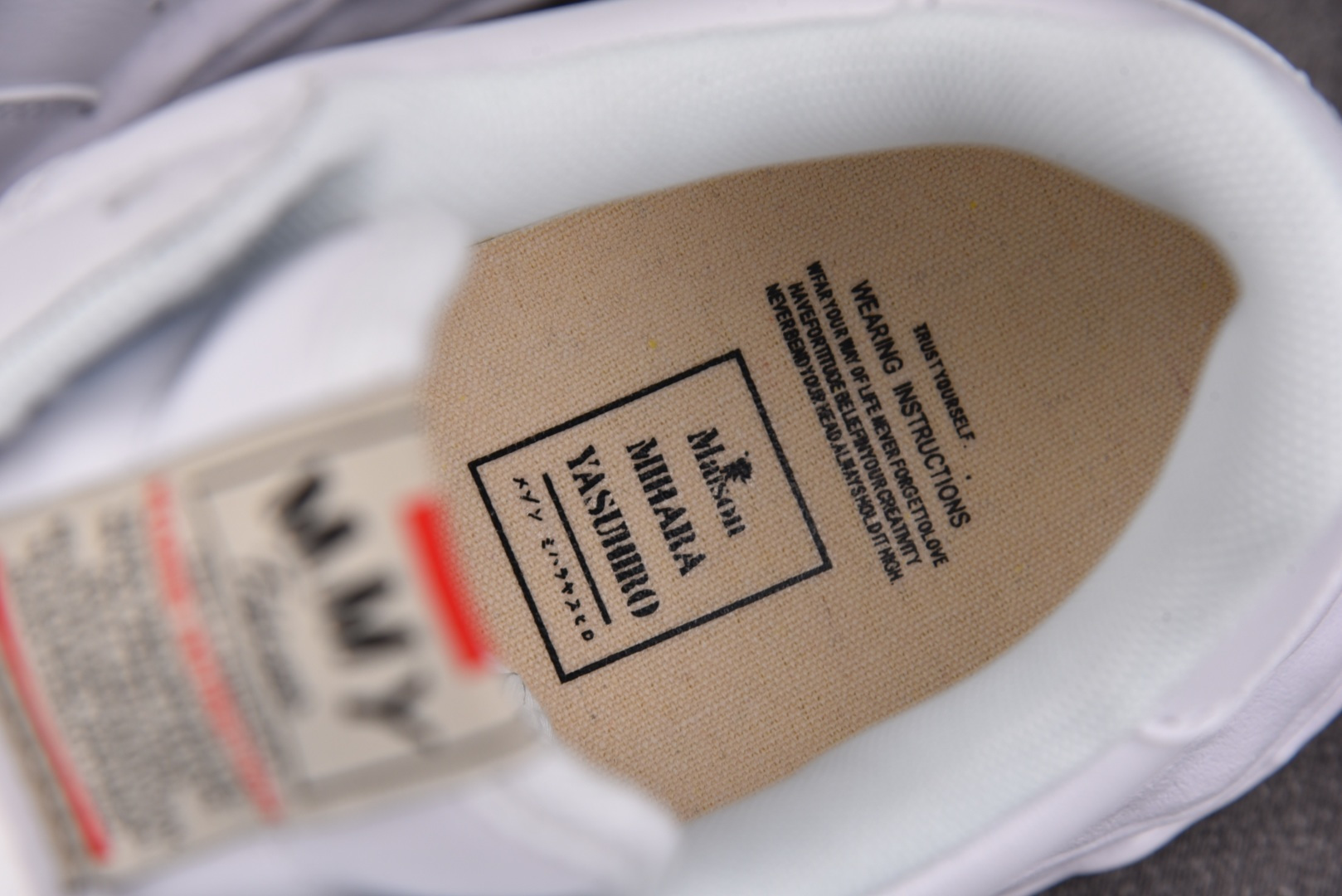 MMY 尺码36-45纯原版出品-MIHARA YASUHIRO 白 No.744 YZ022尺码：36