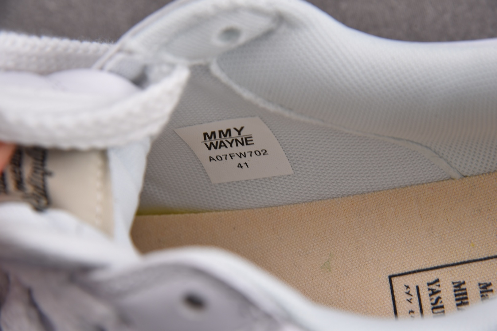 MMY 尺码36-45纯原版出品-MIHARA YASUHIRO 白 No.744 YZ022尺码：36