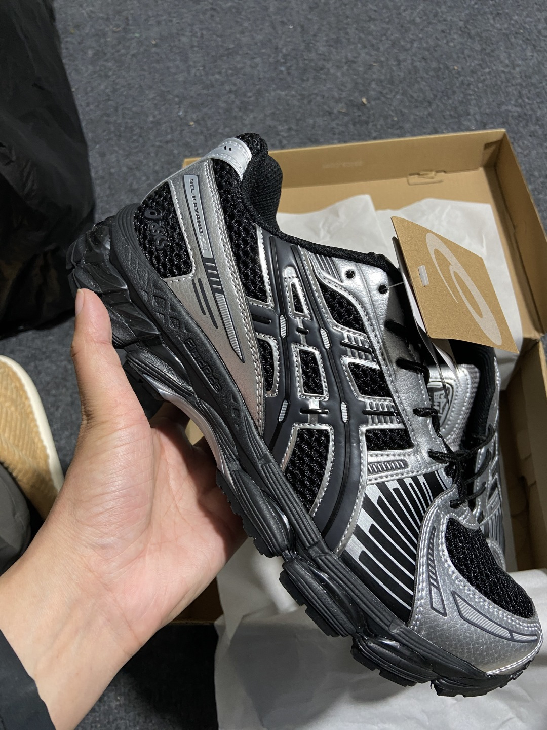 ASICS 尺码36-46纯原版出品-ASICS Gel-Kayano 12.1 Black Pure 