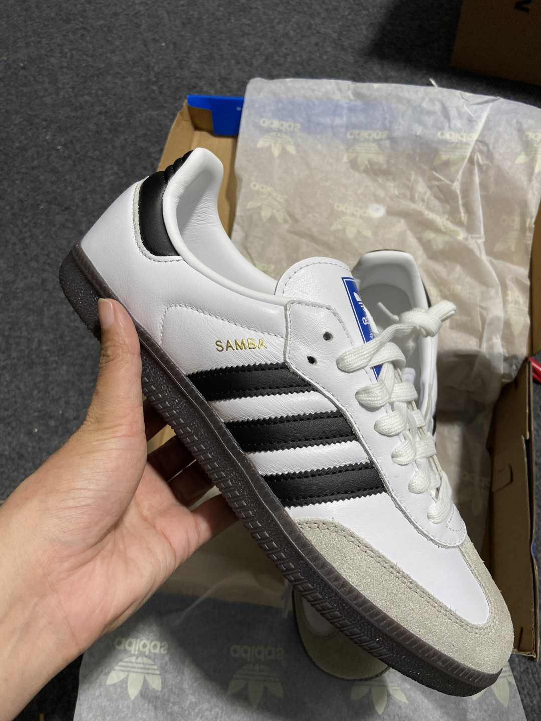 AD Originals 德训 三叶草 SAMBA OG 男女休闲板鞋 B75806 尺寸 36 36⅔