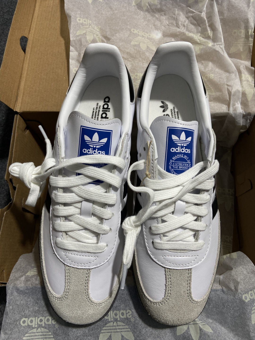 AD Originals 德训 三叶草 SAMBA OG 男女休闲板鞋 B75806 尺寸 36 36⅔