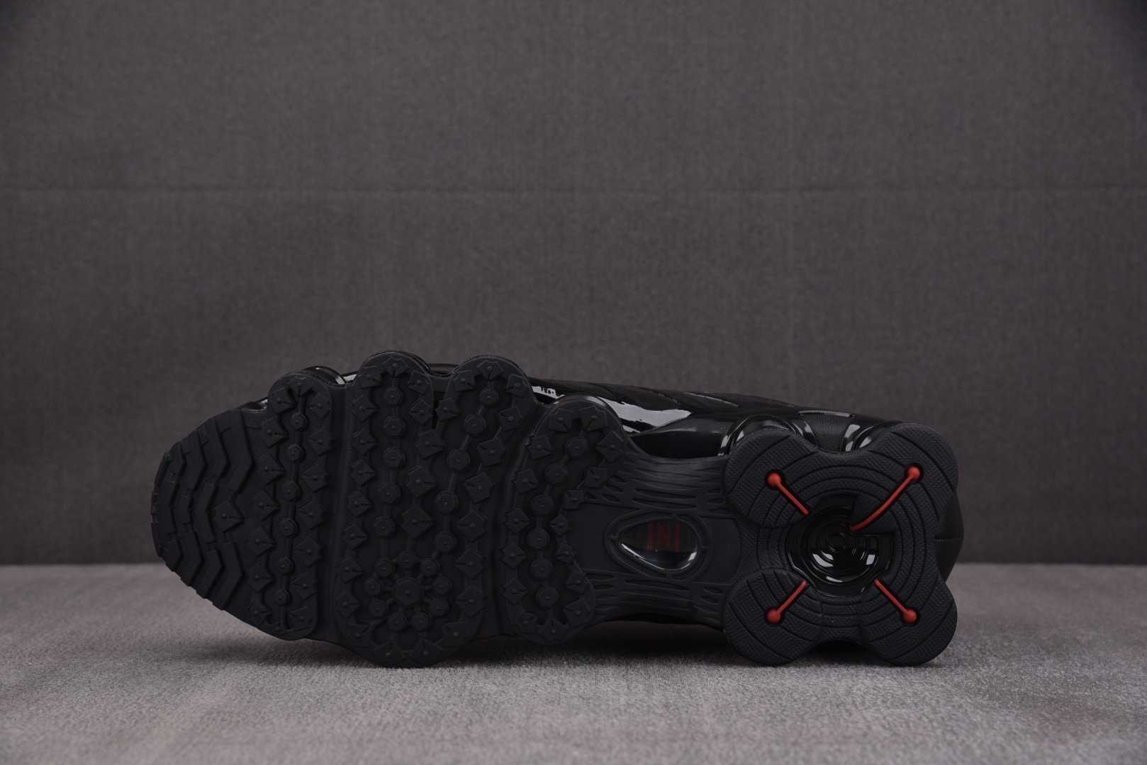 Mam 尺码:39-47.5纯原版出品-NK Shox TL 黑蓝 防滑舒适 低帮 休闲气柱跑步鞋 AR