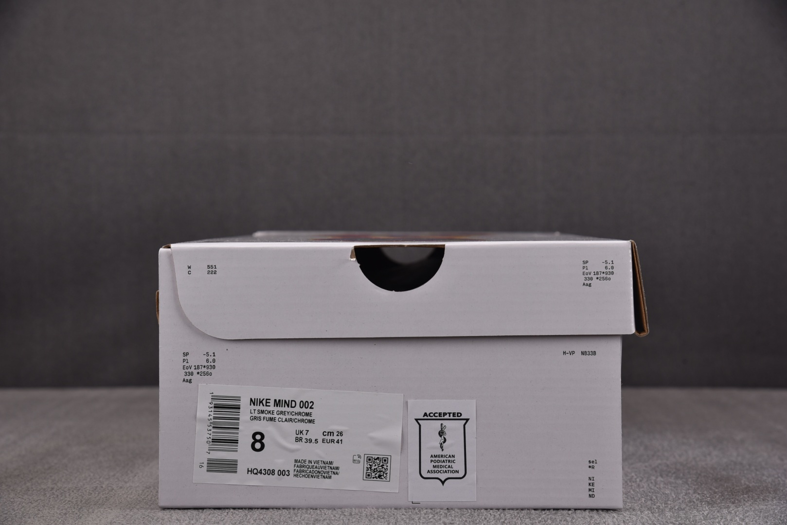 Mind 尺码:35.5-45纯原版出品-NK Mind 002 Light Smoke Grey 烟灰