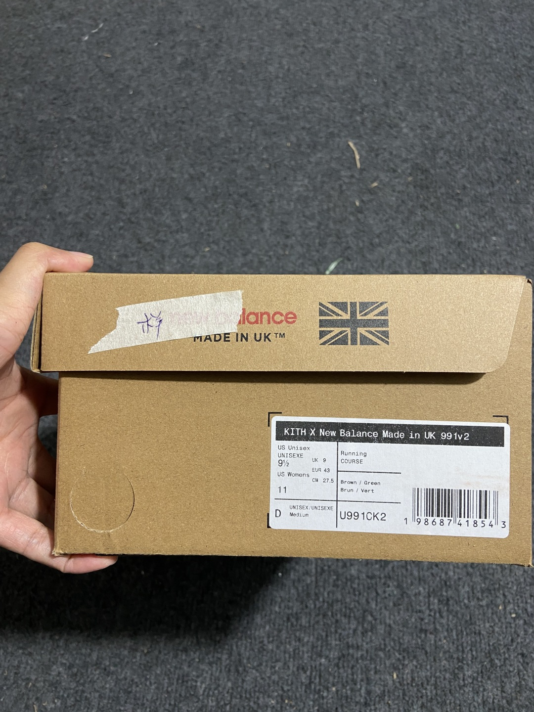 NB991 尺码:36-46.5纯原版出品-KITH x Daniele Cathari x New B