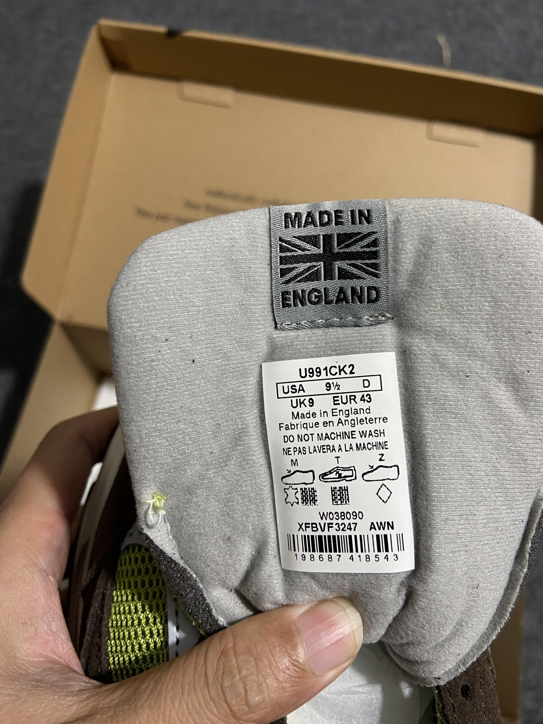 NB991 尺码:36-46.5纯原版出品-KITH x Daniele Cathari x New B