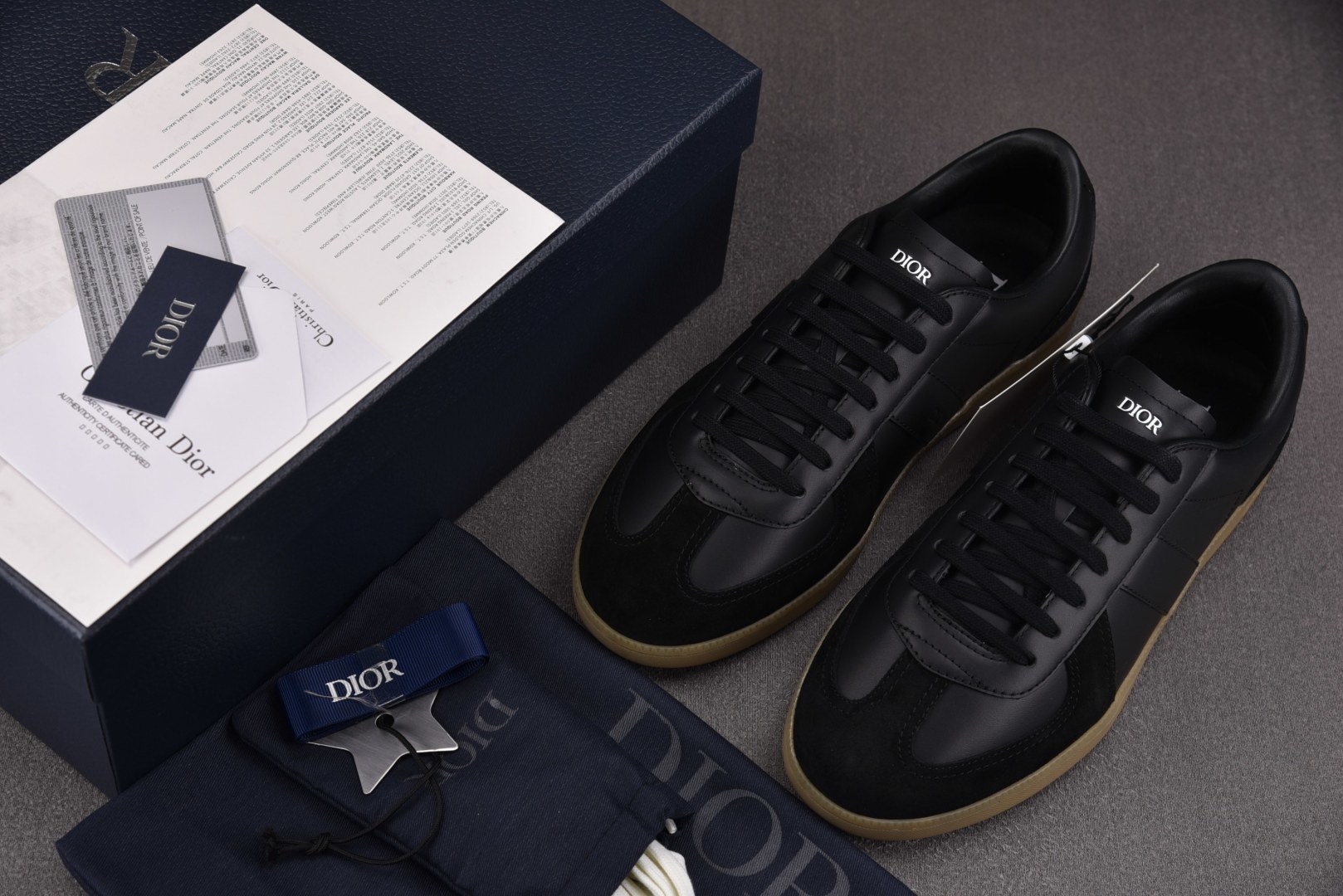 迪奥 尺码:38-46纯原出品-Dior B01 Matchpoint 黑色 YZ021-1尺码：38 