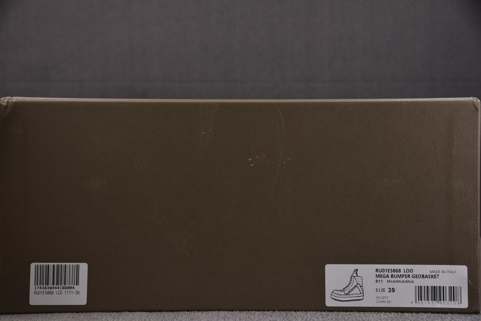 Rick 尺码:36-46纯原出品-RICK OWENS RO 厚底 奶白 YZ021-1尺码 36 3