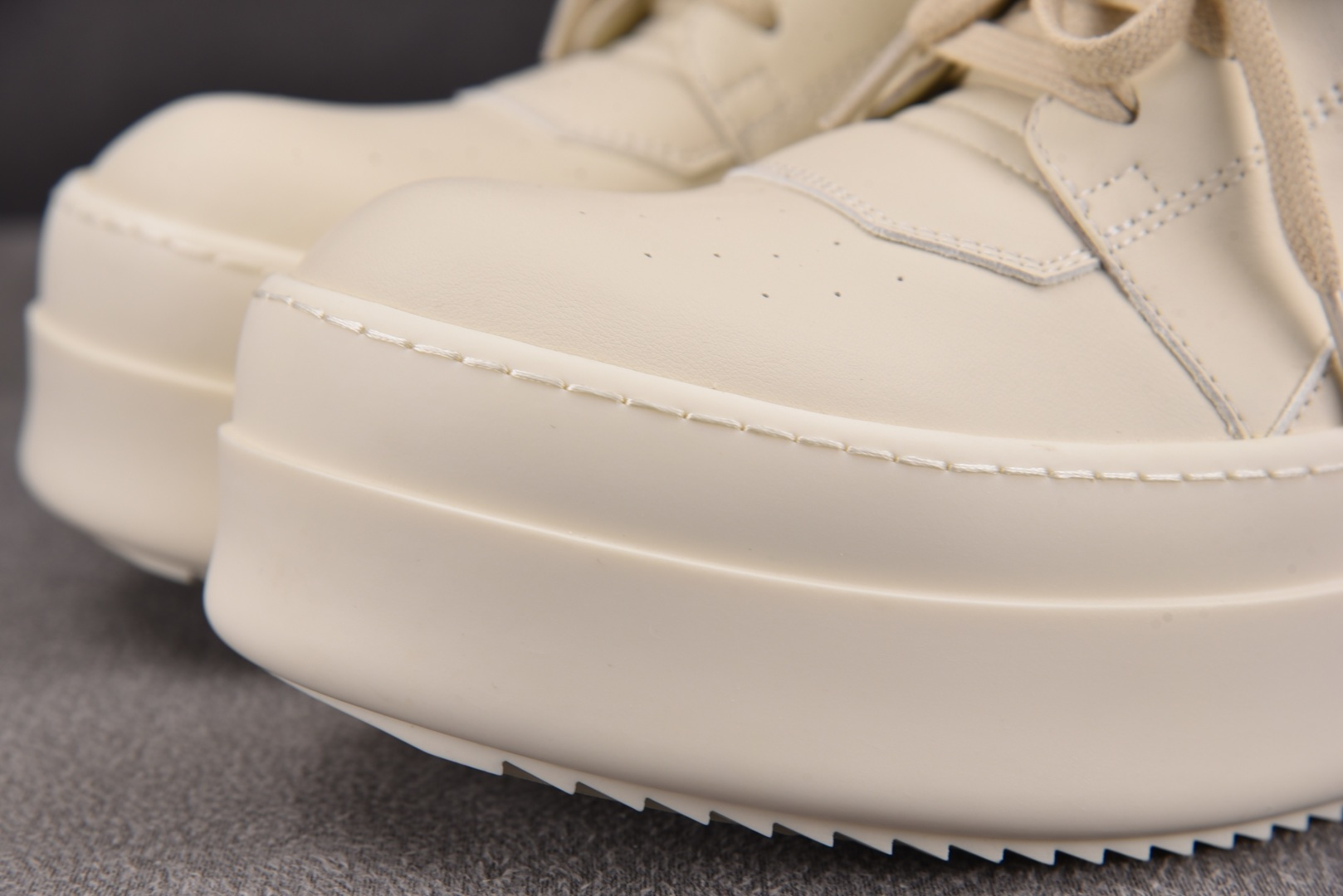 Rick 尺码:36-46纯原出品-RICK OWENS RO 厚底 奶白 YZ021-1尺码 36 3