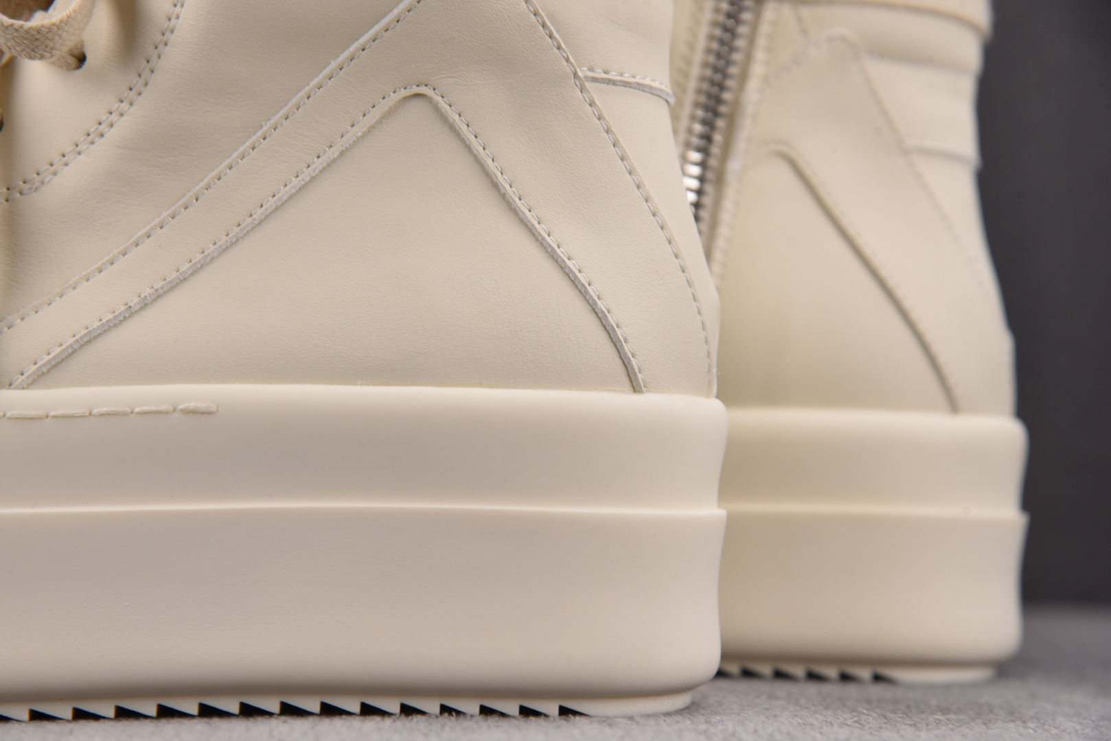 Rick 尺码:36-46纯原出品-RICK OWENS RO 厚底 奶白 YZ021-1尺码 36 3