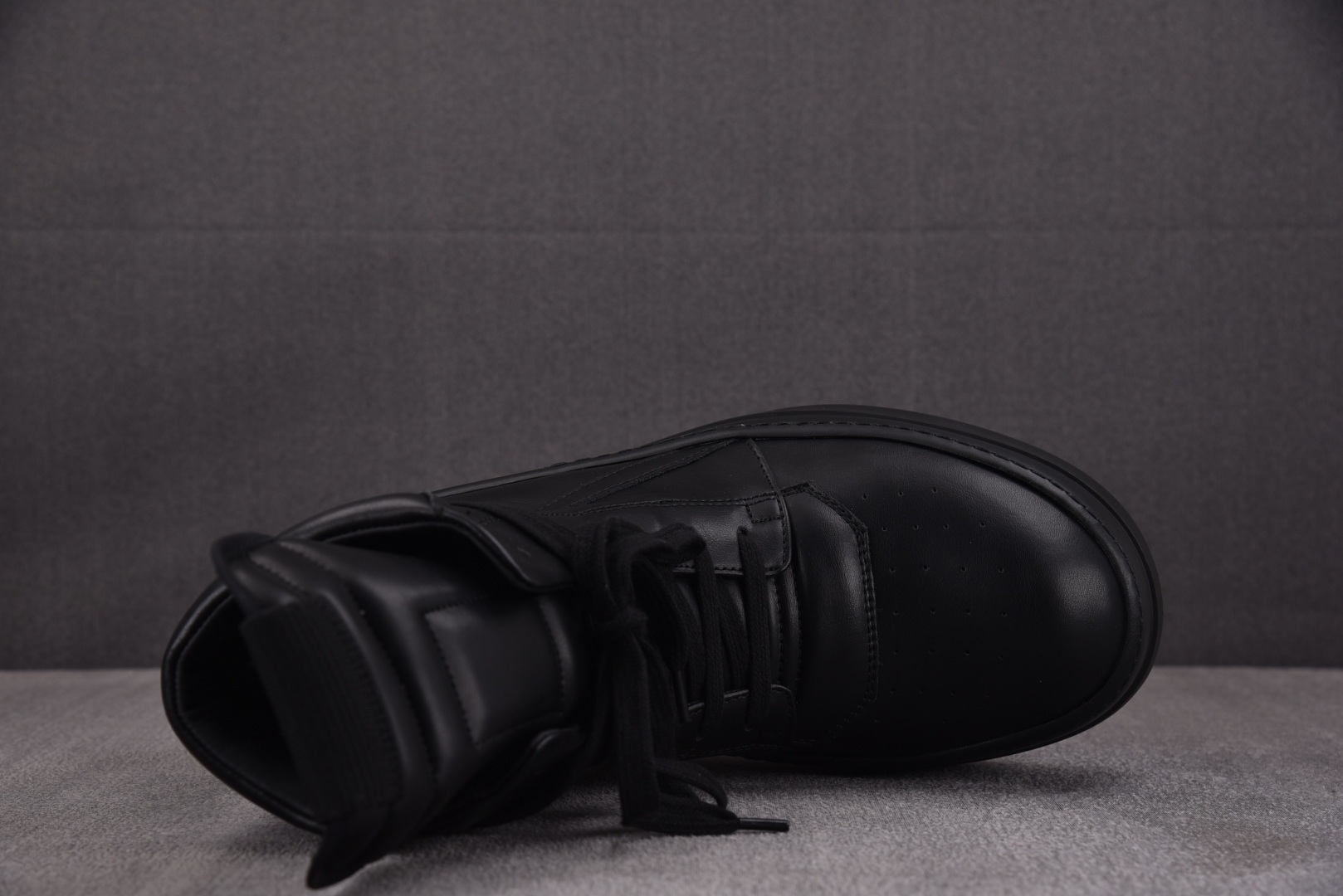 Rick 尺码:36-46纯原出品-RICK OWENS RO 厚底全黑皮 YZ021-1尺码 36 3