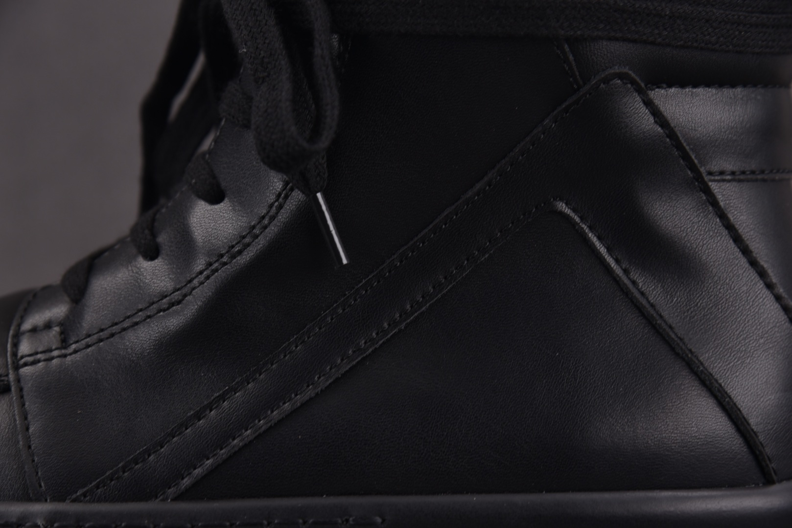 Rick 尺码:36-46纯原出品-RICK OWENS RO 厚底全黑皮 YZ021-1尺码 36 3