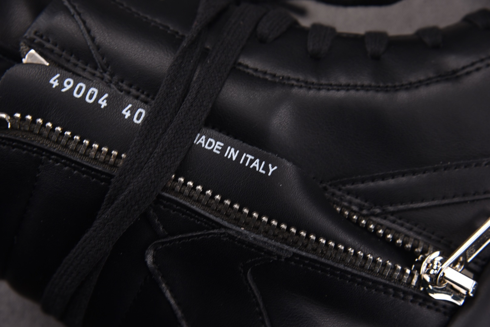 Rick 尺码:36-46纯原出品-RICK OWENS RO 厚底全黑皮 YZ021-1尺码 36 3