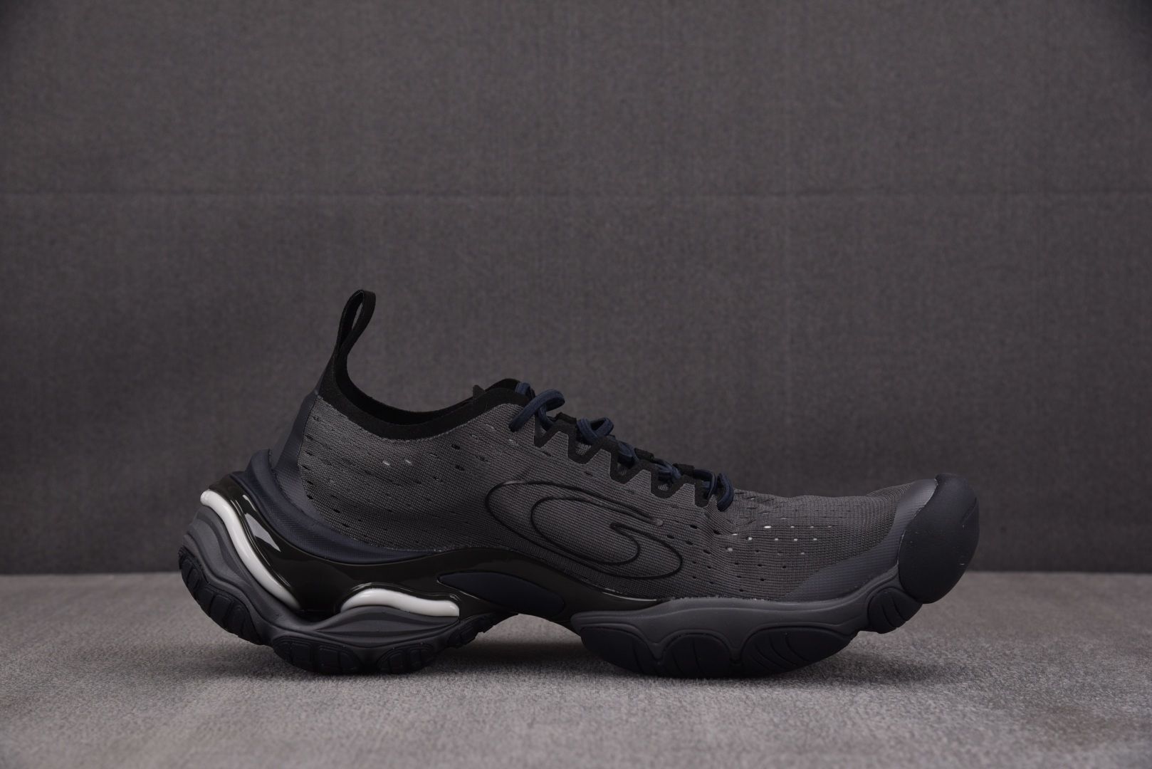 巴黎 EUR:35-46 偏大一码纯原-Balenciaga Anatomic Runner 黑色 YZ