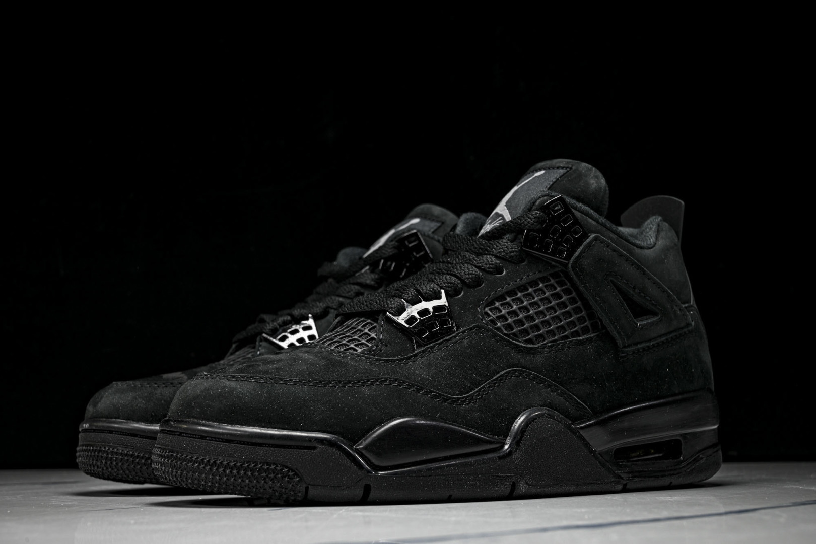 AJ4 尺码:40-47.5纯原版出品-Air Jordan 4 Retro Black Cat (20