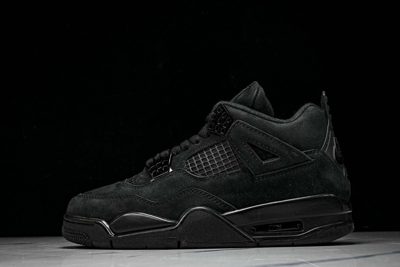AJ4 尺码:40-47.5纯原版出品-Air Jordan 4 Retro Black Cat (20