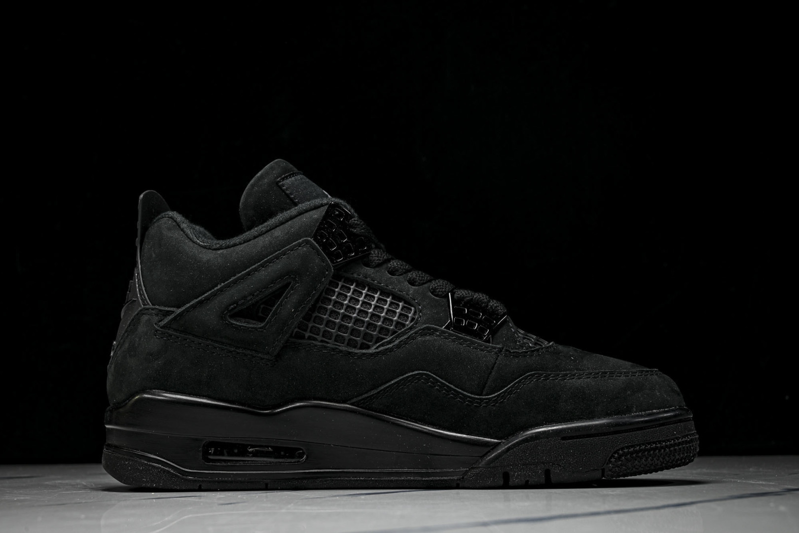 AJ4 尺码:40-47.5纯原版出品-Air Jordan 4 Retro Black Cat (20