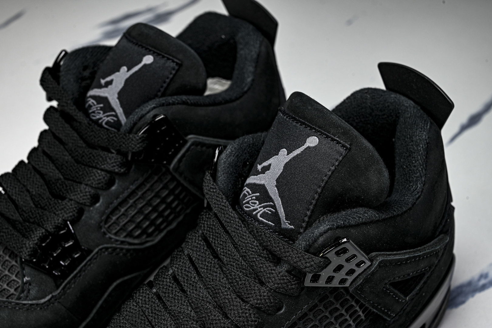 AJ4 尺码:40-47.5纯原版出品-Air Jordan 4 Retro Black Cat (20