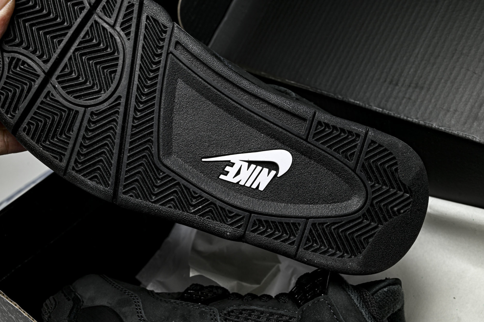 AJ4 尺码:40-47.5纯原版出品-Air Jordan 4 Retro Black Cat (20