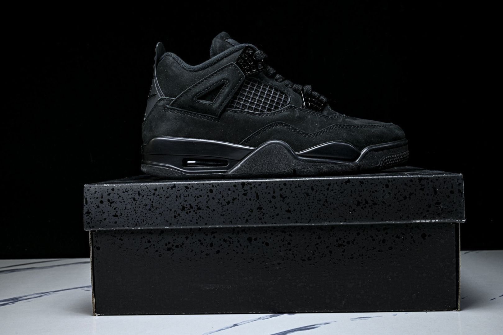 AJ4 尺码:40-47.5纯原版出品-Air Jordan 4 Retro Black Cat (20