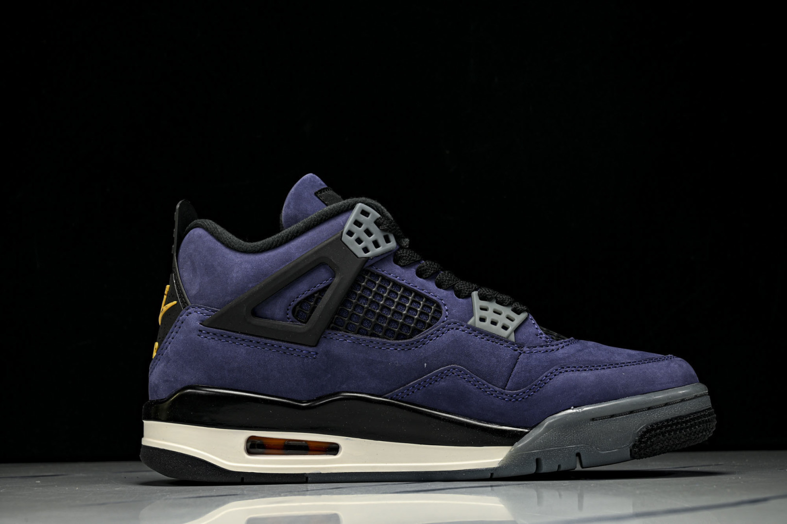 AJ4 尺码:40-47.5纯原版出品-Air Jordan 4 Retro Lakers AJ4 乔4