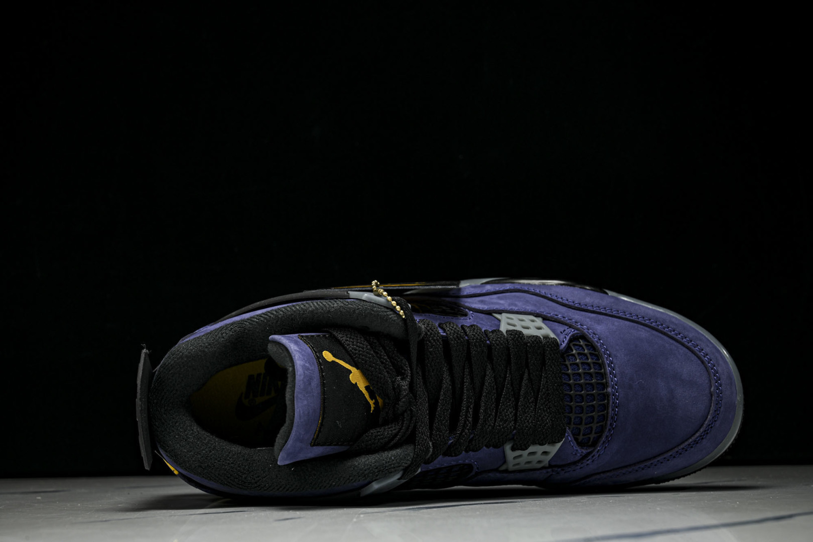 AJ4 尺码:40-47.5纯原版出品-Air Jordan 4 Retro Lakers AJ4 乔4