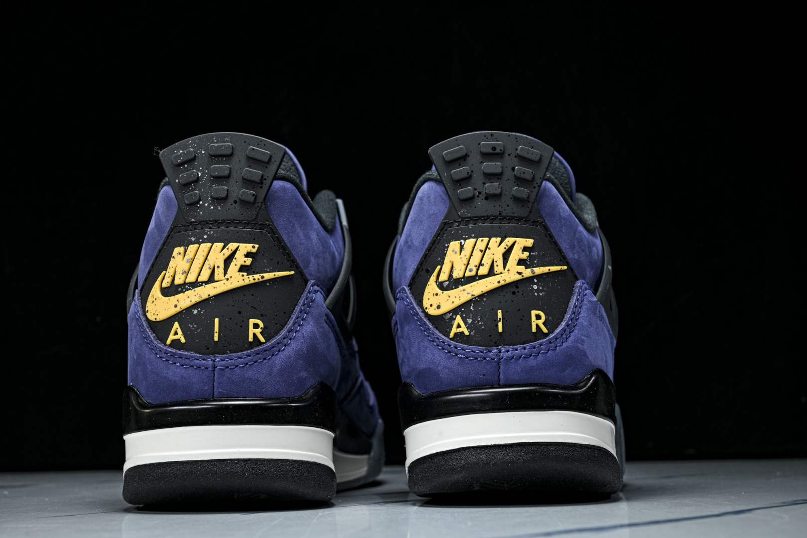 AJ4 尺码:40-47.5纯原版出品-Air Jordan 4 Retro Lakers AJ4 乔4