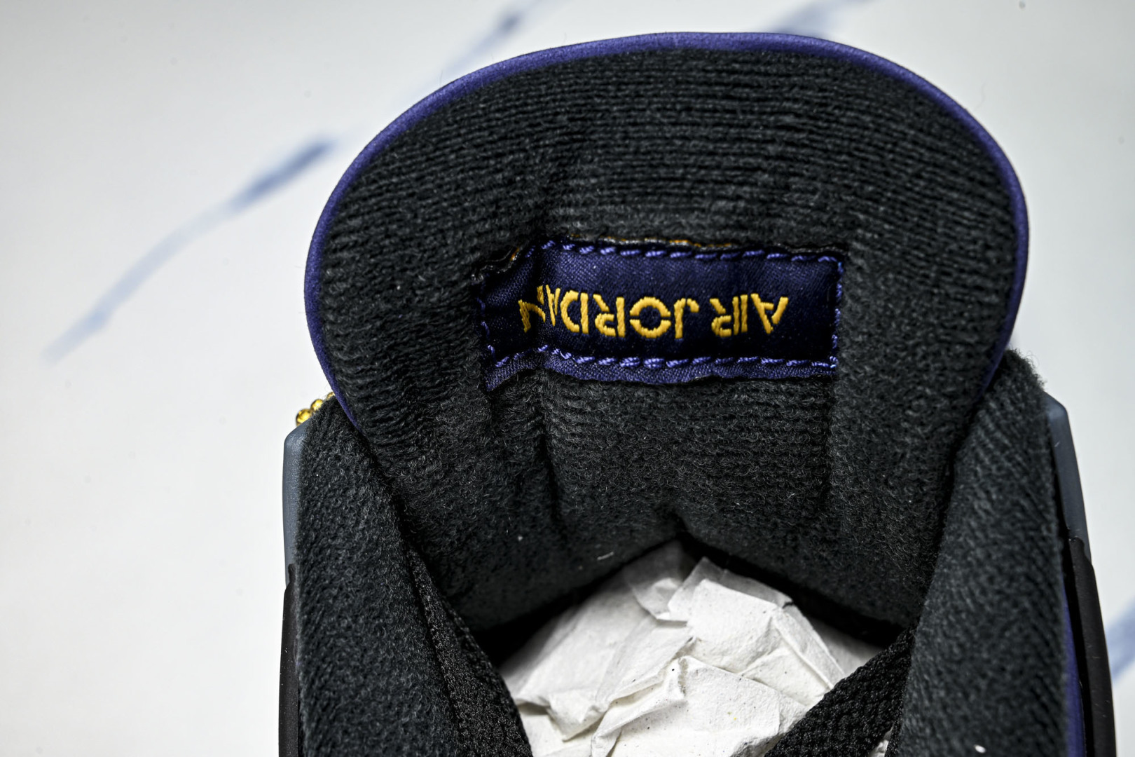 AJ4 尺码:40-47.5纯原版出品-Air Jordan 4 Retro Lakers AJ4 乔4