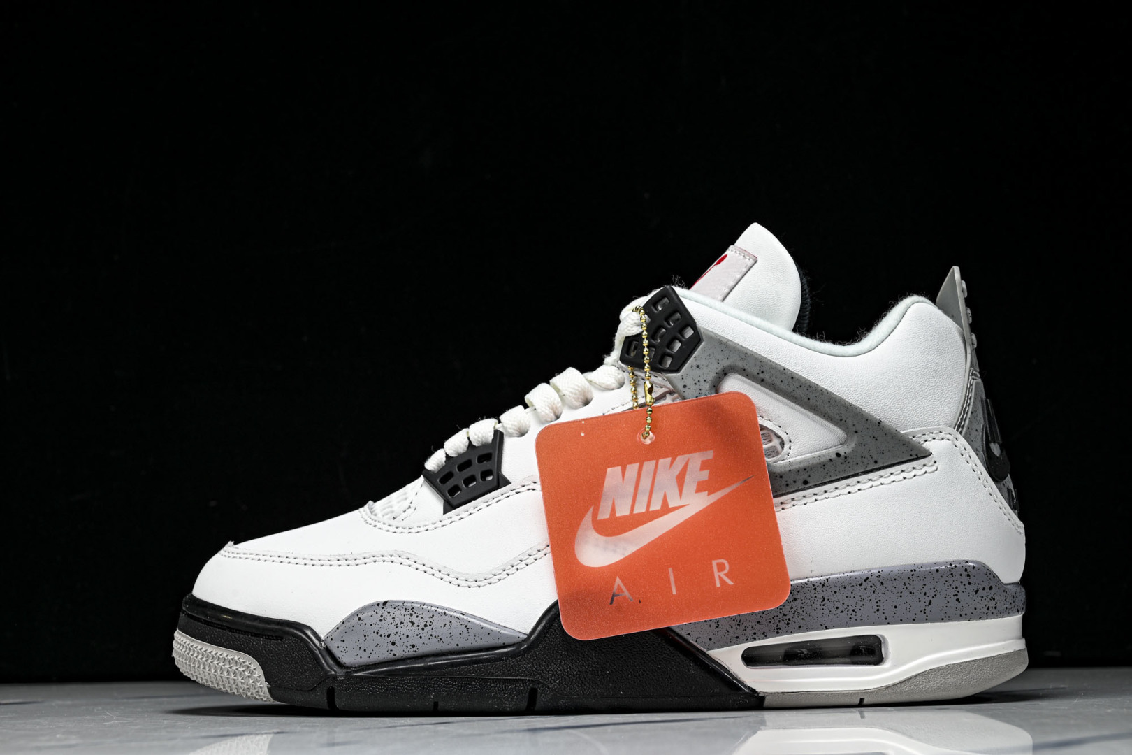 AJ4 尺码:40-47.5纯原版出品-Air Jordan 4 Retro White Cement 