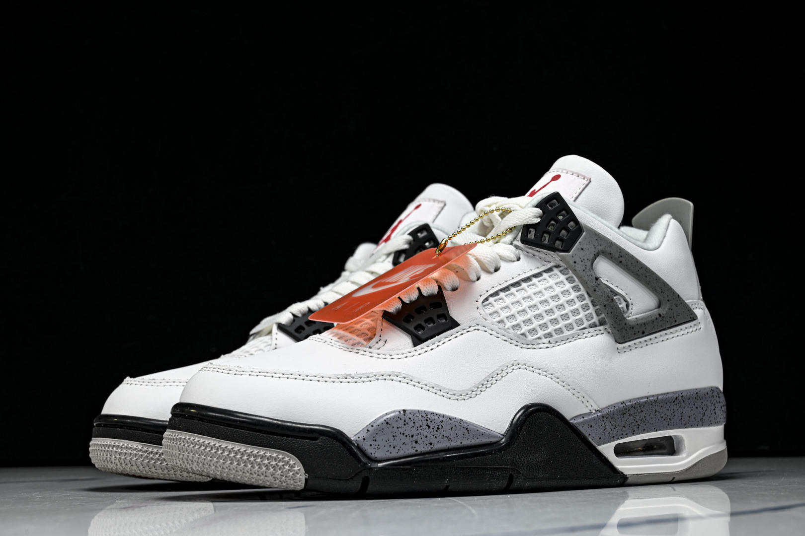 AJ4 尺码:40-47.5纯原版出品-Air Jordan 4 Retro White Cement 