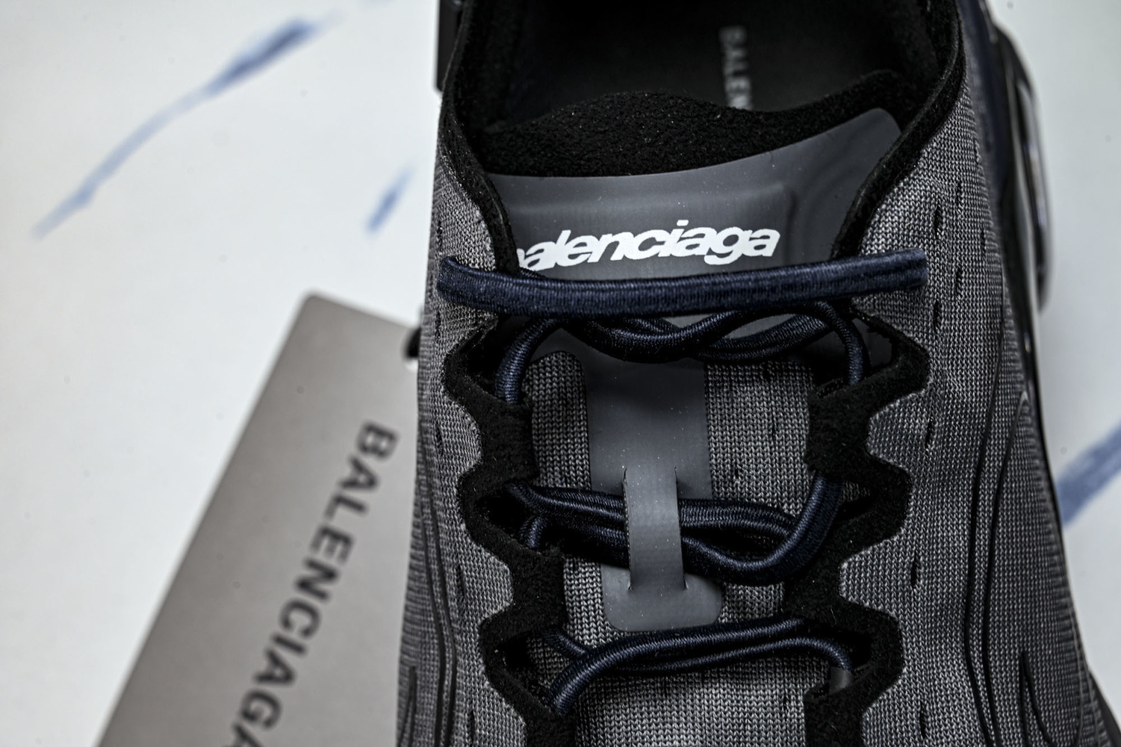 巴黎 EUR:35-46 偏大一码纯原-Balenciaga Anatomic Runner 黑色 YZ
